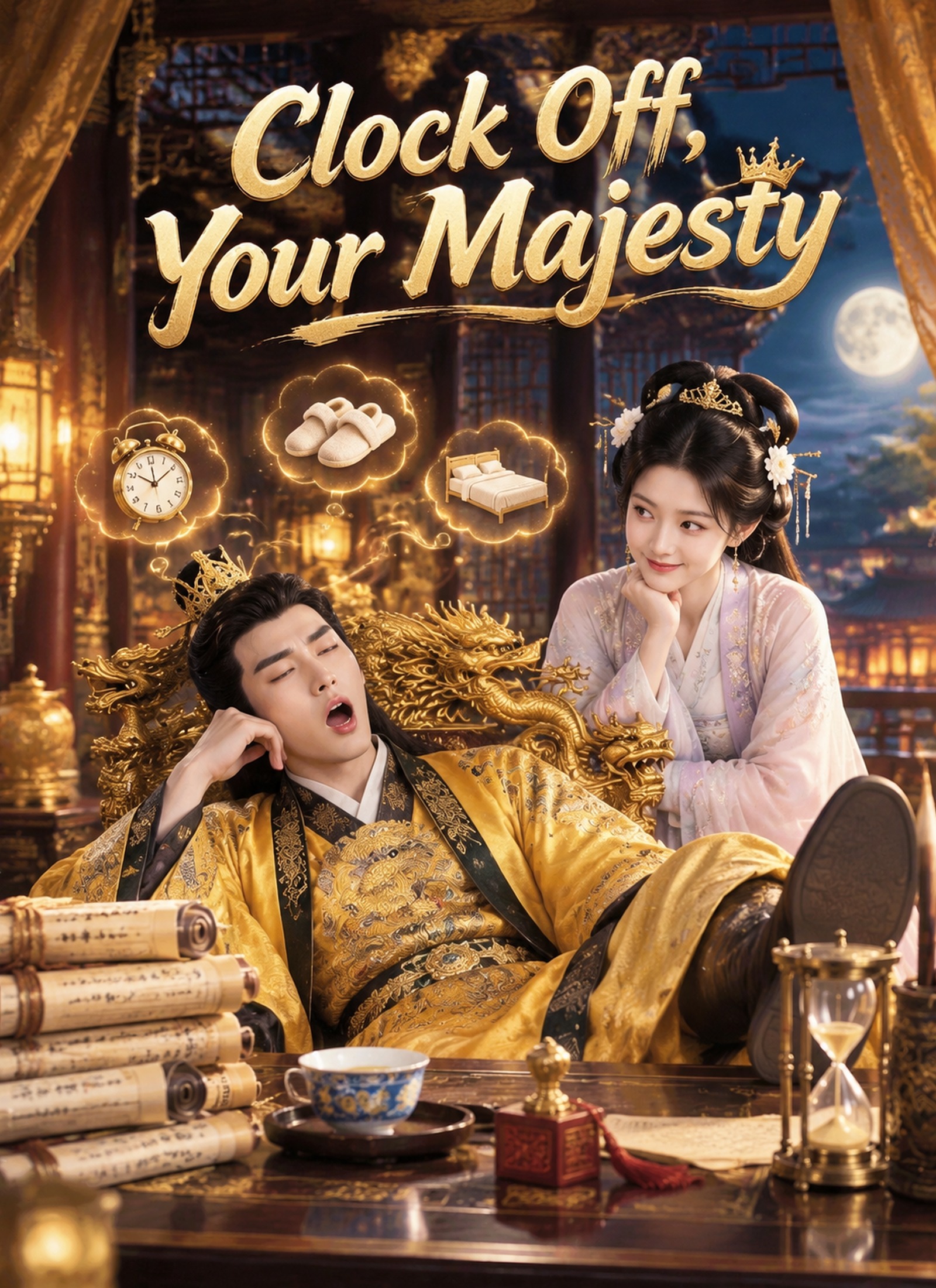 [Dubbed]Clock Off, Your Majesty