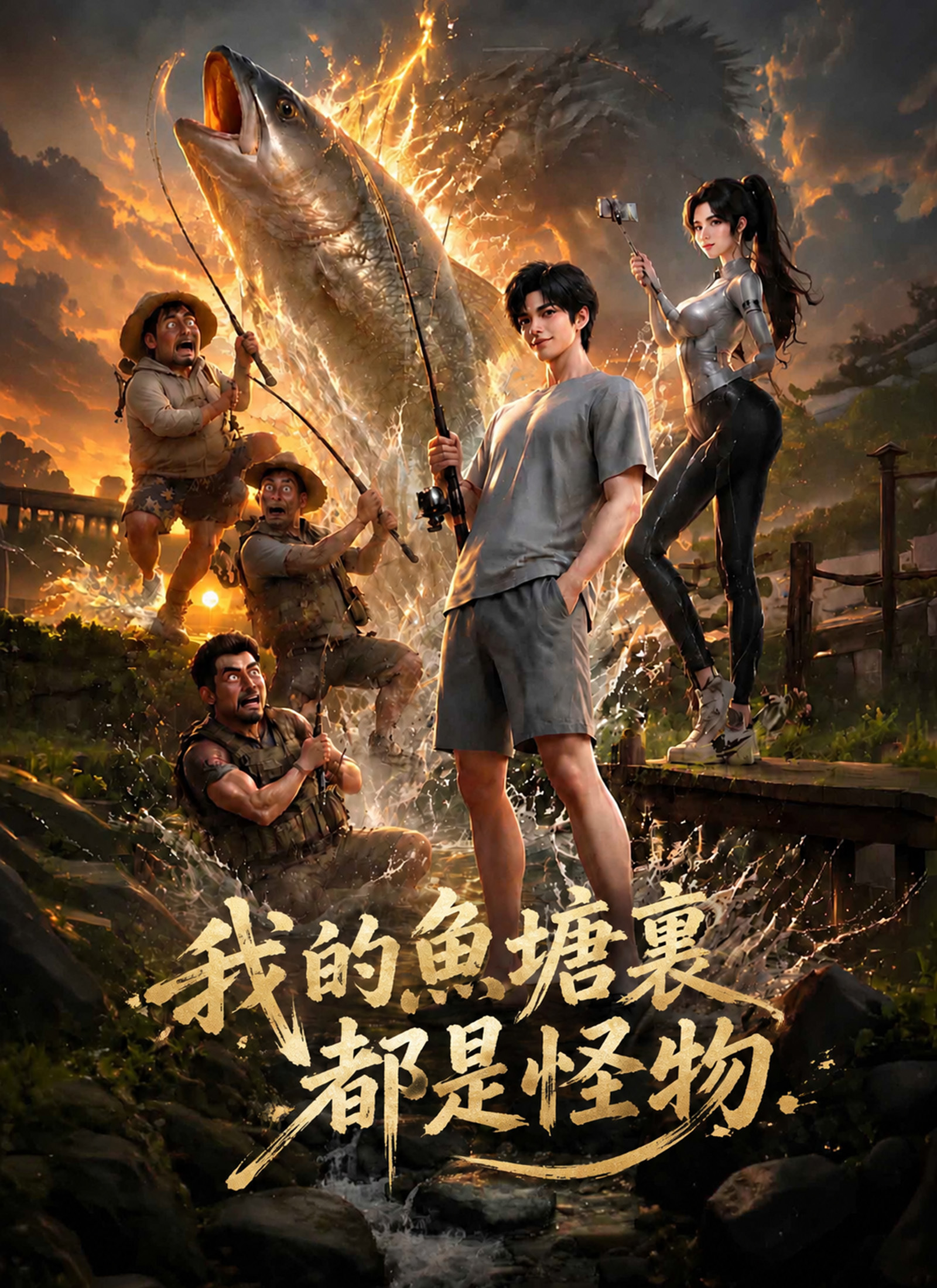 我的魚塘裏都是怪物