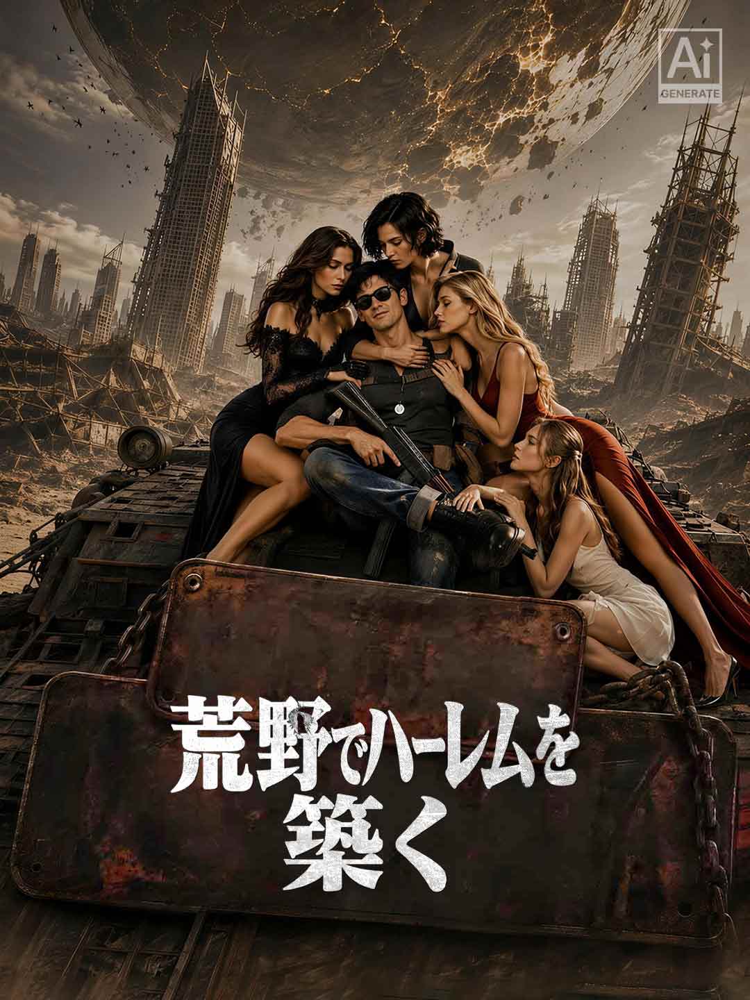 荒野でハーレムを築く