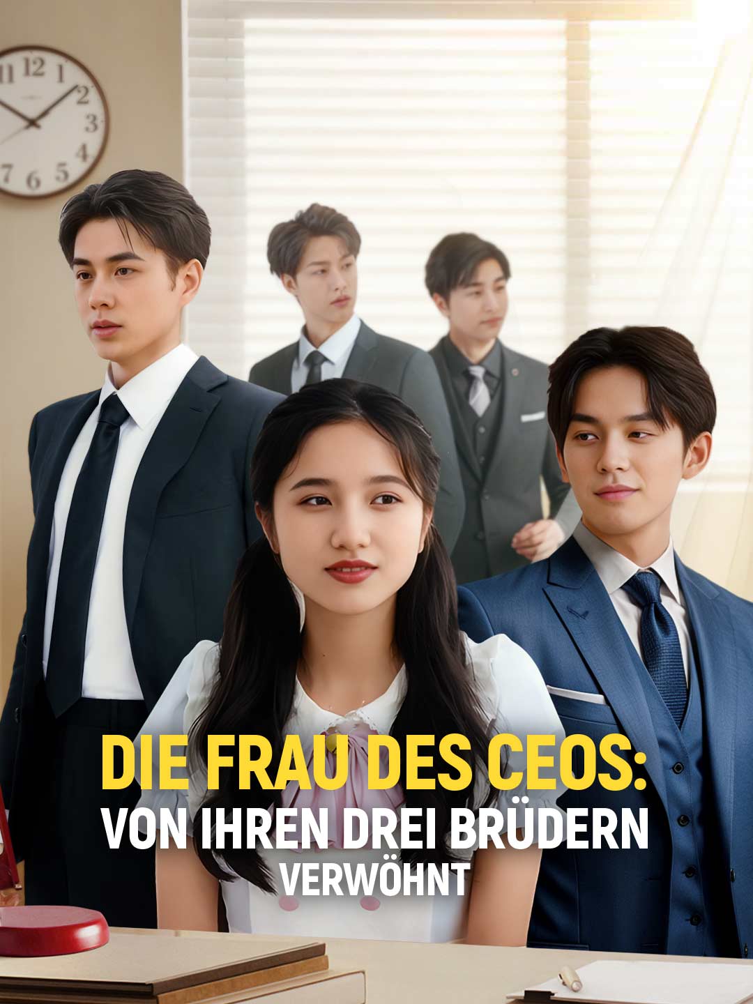 Die Frau des CEOs: Von ihren drei Brüdern verwöhnt