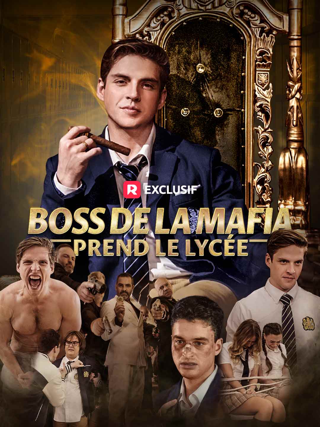 Boss de la Mafia Prend le Lycée